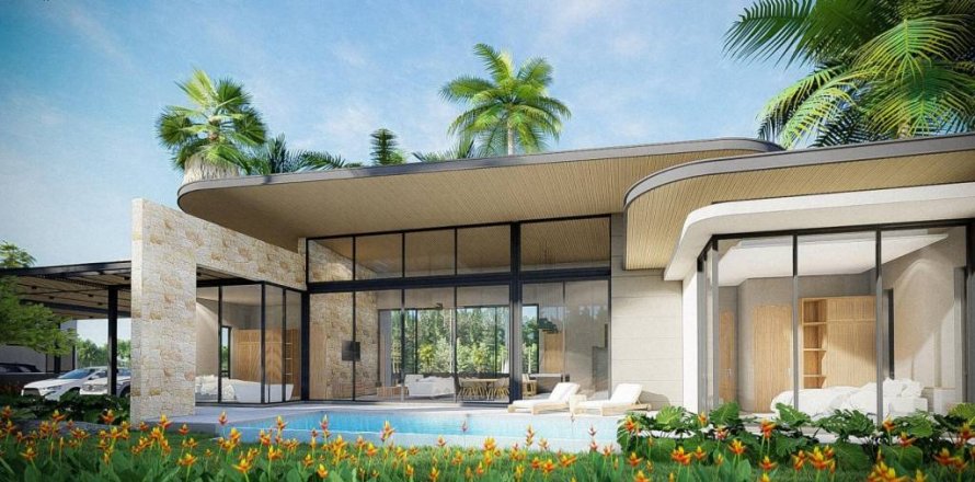 Villa à Ko Samui, Thaïlande 3 chambres № 104508