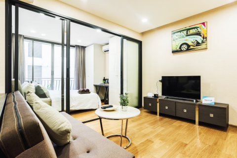 Condo à Bangkok, Thaïlande, 1 chambre  № 143962 - photo 1