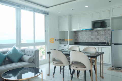 Студия в кондо на Пляж Джомтьен, Паттайя, Таиланд № 132168 - фото 2