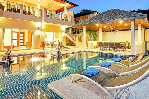 House on Nai Harn Beach, Thailand 7 bedrooms № 131106