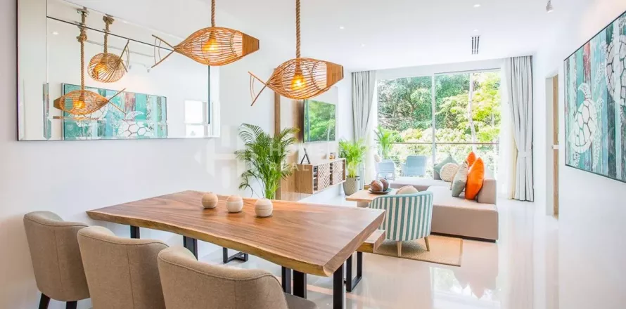 Кондоминиум с 2 спальнями в Камале, Таиланд № 131101