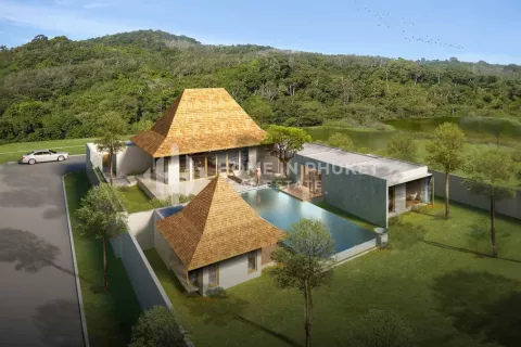 Дом в Пхукете, Таиланд с 4 спальнями  № 131699 - фото 1