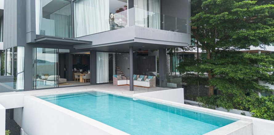 วิลล่าในราไวย์, ประเทศไทย 4 ห้องนอน № 74594