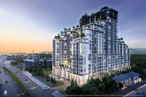 Квартира в Паттайе, Таиланд с 2 комнатами  № 130435 - фото 11