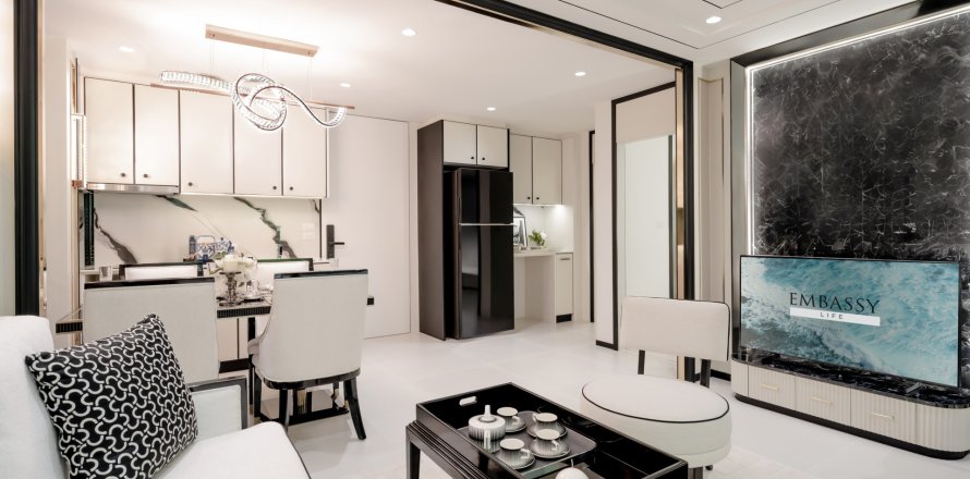 Apartment in Pattaya, Thailand 2 rooms № 130436