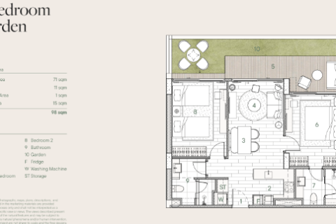 Appartement à Bang Tao, Thaïlande 1 chambre № 115951 - photo 29