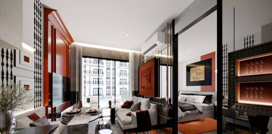 Кондоминиум с 1 спальней в Банг Тао, Таиланд № 86408