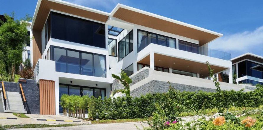 Villa à Ko Samui, Thaïlande 4 chambres № 86341