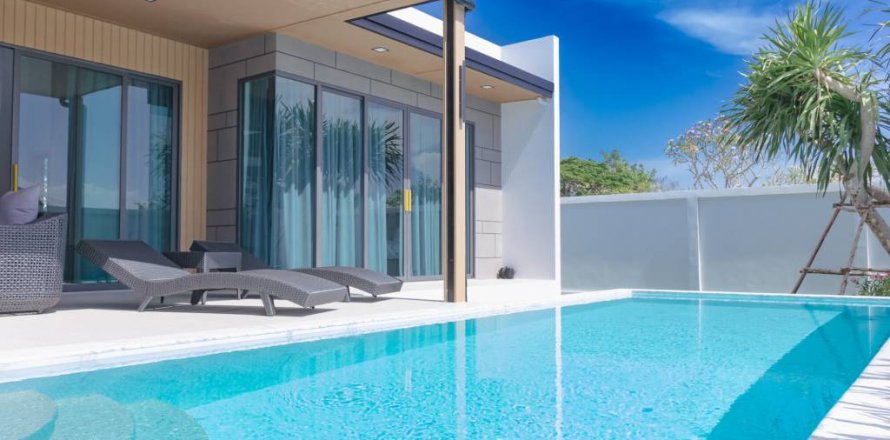 Вилла в Хуа Хине, Таиланд с 2 спальнями  № 86088