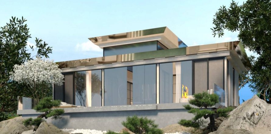 Вилла в Сураттхани, Таиланд с 3 спальнями  № 119832