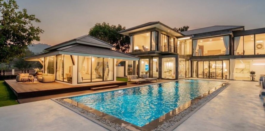 Вилла в Ча-аме, Таиланд с 4 спальнями  № 120251