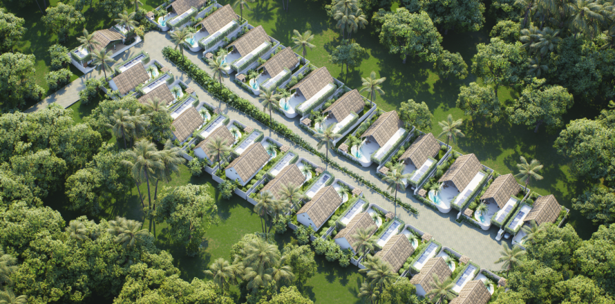 Дом в Пангане, Таиланд с 3 спальнями  № 130349