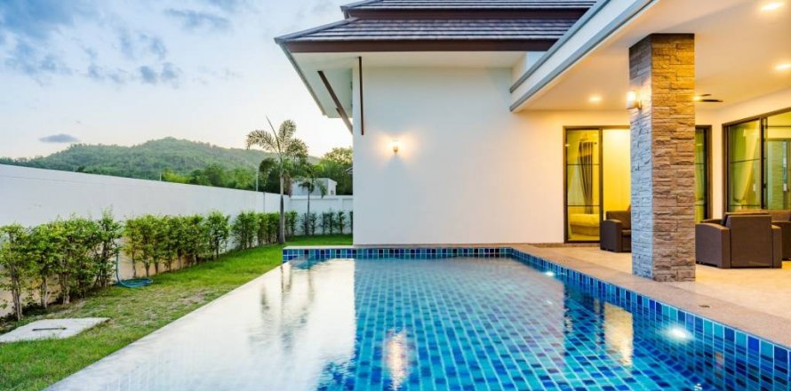 Вилла в Ча-аме, Таиланд с 3 спальнями  № 104794