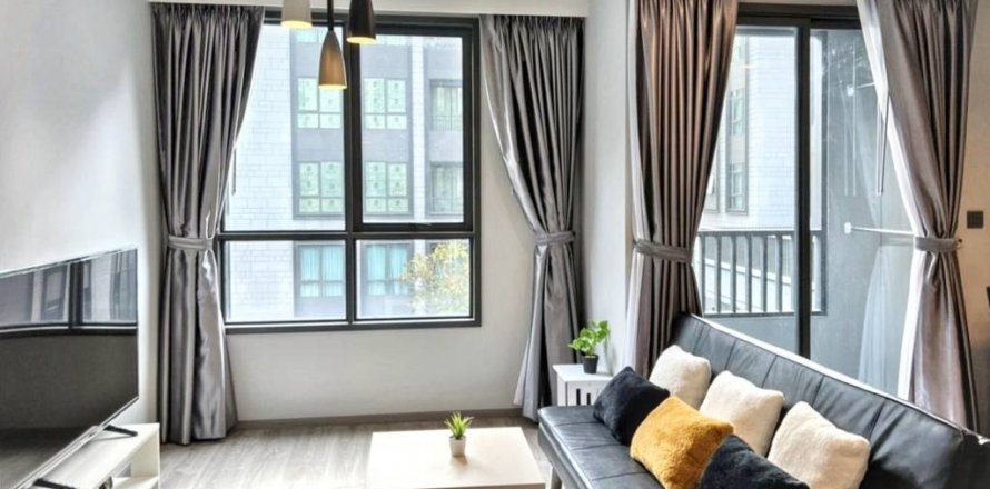 Кондоминиум с 2 спальнями в Дин Даенге, Бангкок, Таиланд № 125924