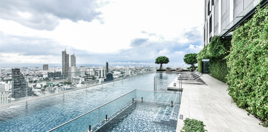 Condo à Bangkok, Thaïlande, 1 chambre № 185709