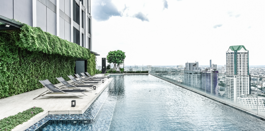 Condo à Bangkok, Thaïlande, 1 chambre  № 185709