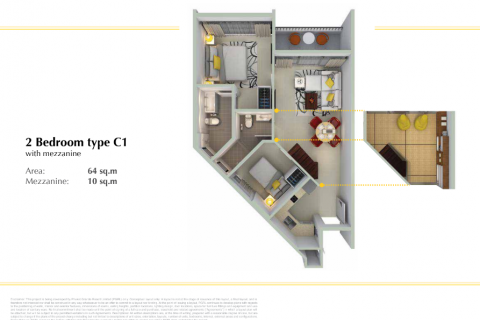 Studio in the Condo in Huai Khwang, Bangkok, Thailand  № 123816 - photo 22