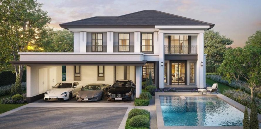 Дом в Самутпракане, Таиланд с 4 спальнями  № 124495