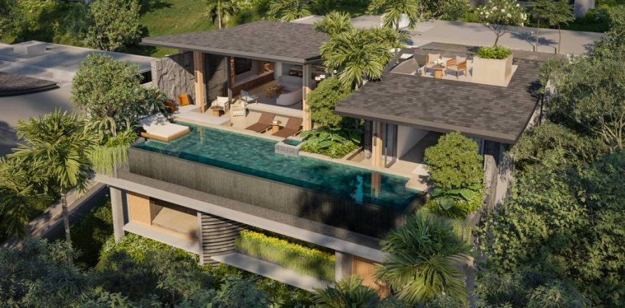 Villa in Bang Tao, Thailand 3 bedrooms № 120481