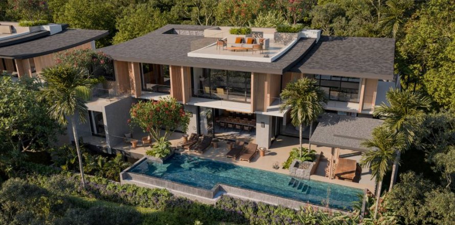 Вилла в Банг Тао, Таиланд с 5 спальнями  № 120479