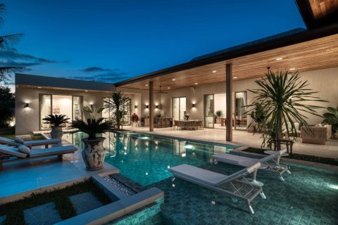 Вилла на Пляже Лаян, Таиланд с 4 комнатами  № 70948 - фото 15