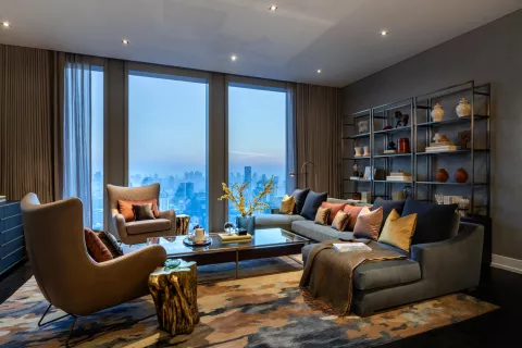 Кондоминиум с 3 спальнями в Банг Раке, Бангкок, Таиланд № 142638