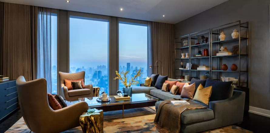 Кондоминиум с 3 спальнями в Банг Раке, Бангкок, Таиланд № 142638