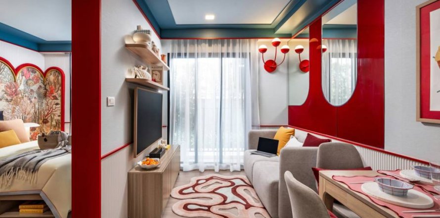 Кондоминиум с 1 спальней в Вичите, Таиланд № 106803