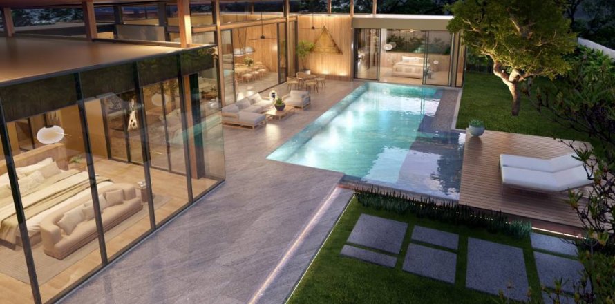 Вилла в Банг Тао, Таиланд с 4 спальнями  № 85944