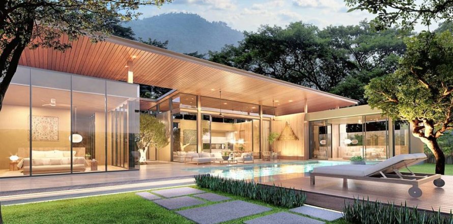 Вилла в Банг Тао, Таиланд с 4 спальнями  № 85943