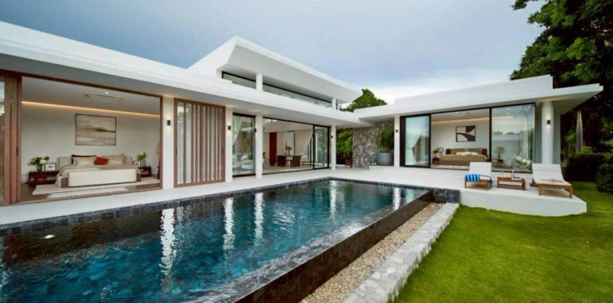 Villa à Bang Sare, Thaïlande 3 chambres № 85945