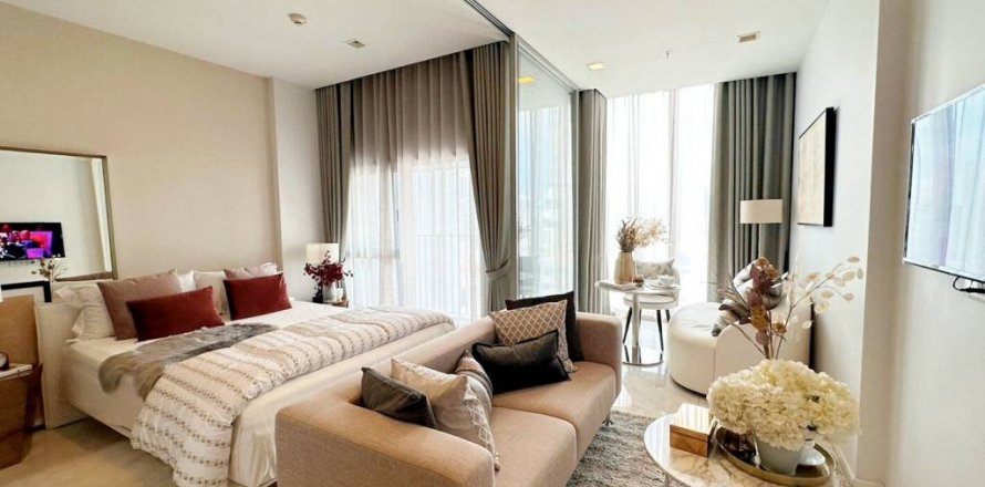 Кондоминиум с 1 спальней в Бангкоке, Таиланд № 106968