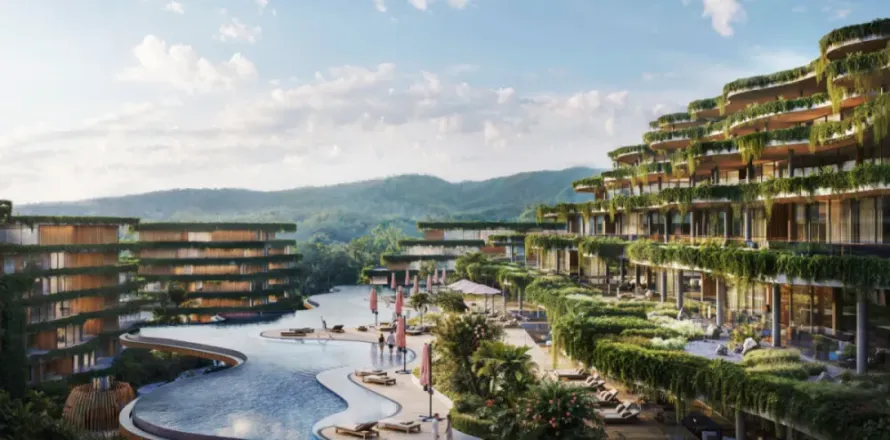 Appartement à Phuket, Thaïlande 1 chambre № 107561