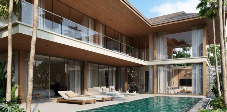 Вилла в Банг Тао, Таиланд с 4 спальнями  № 106948