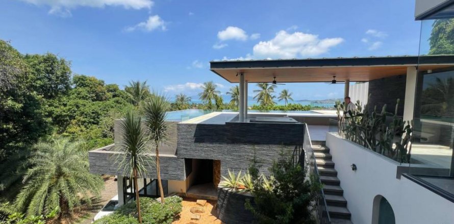 Вилла в Самуи, Таиланд с 4 спальнями  № 124693