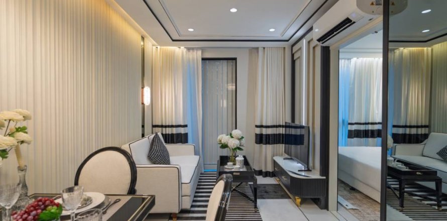 Кондоминиум с 1 спальней в Паттайе, Таиланд № 133084