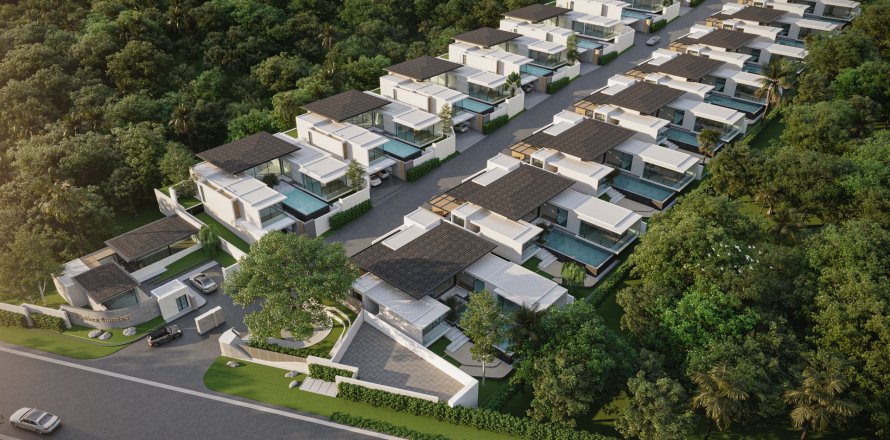 Villa in Phuket, Thailand 4 bedrooms № 133190