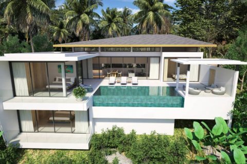 Вилла в Самуи, Таиланд с 3 спальнями  № 124489 - фото 1