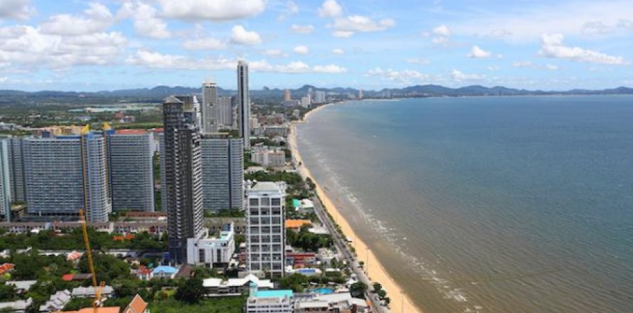 Квартира на Пляж Джомтьен, Паттайя, Таиланд с 1 спальней  № 120973