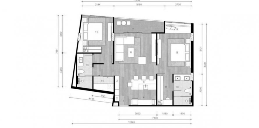 ЖК The Petit Tycoon на Пляже Сурин, Таиланд № 130485 - фото 1