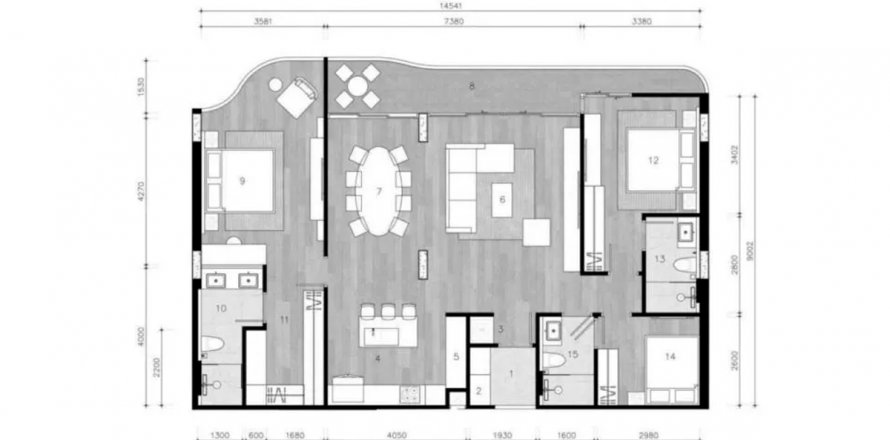 ЖК The Petit Tycoon на Пляже Сурин, Таиланд № 130485 - фото 1