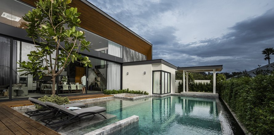 Вилла в Банг Тао, Таиланд с 4 комнатами № 71629