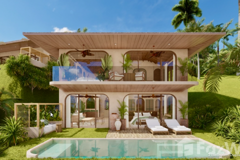 Вилла в Пангане, Таиланд с 2 спальнями № 124001 - фото 1