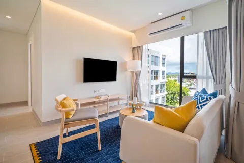 Condo à Bang Tao, Thaïlande, 2 chambres  № 120935 - photo 6