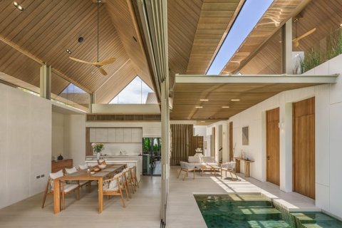 Вилла в Банг Тао, Таиланд с 4 комнатами  № 74304 - фото 8