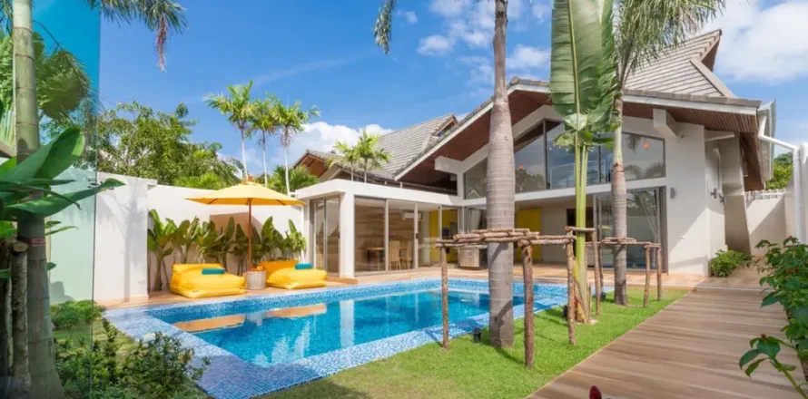 Villa à Ko Samui, Thaïlande 5 chambres № 107004