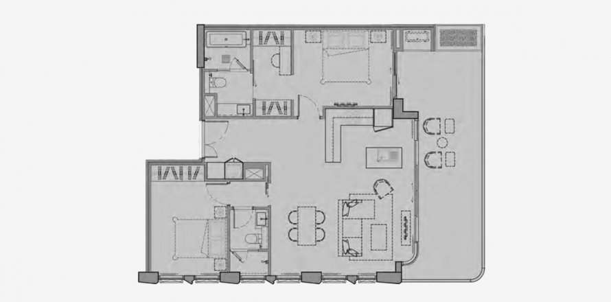 ЖК The Reserve Sathorn в Бангкоке, Таиланд № 54101 - фото 1