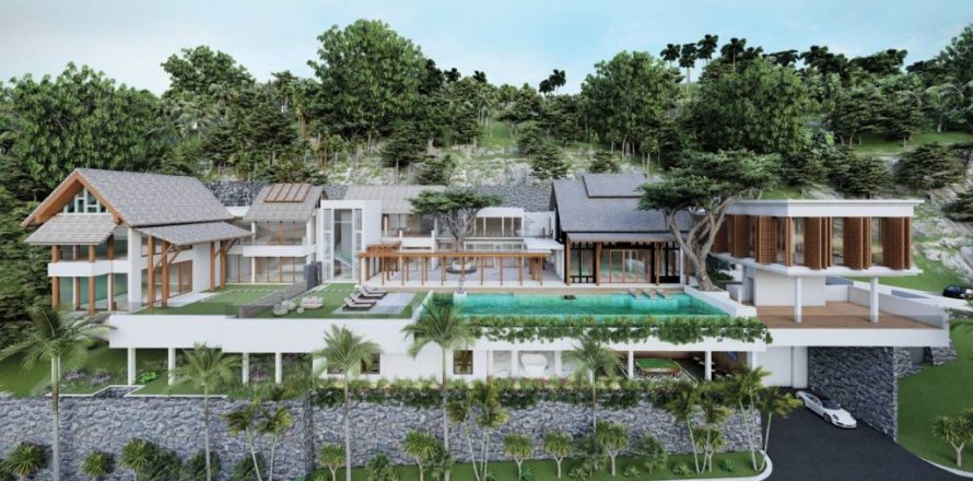 Вилла в Самуи, Таиланд с 5 спальнями № 105200