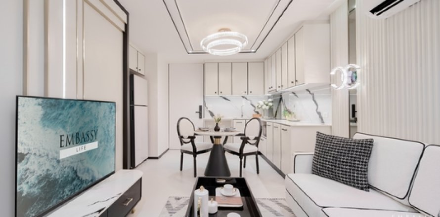 Appartement à Pattaya, Thaïlande 384 chambres № 123289
