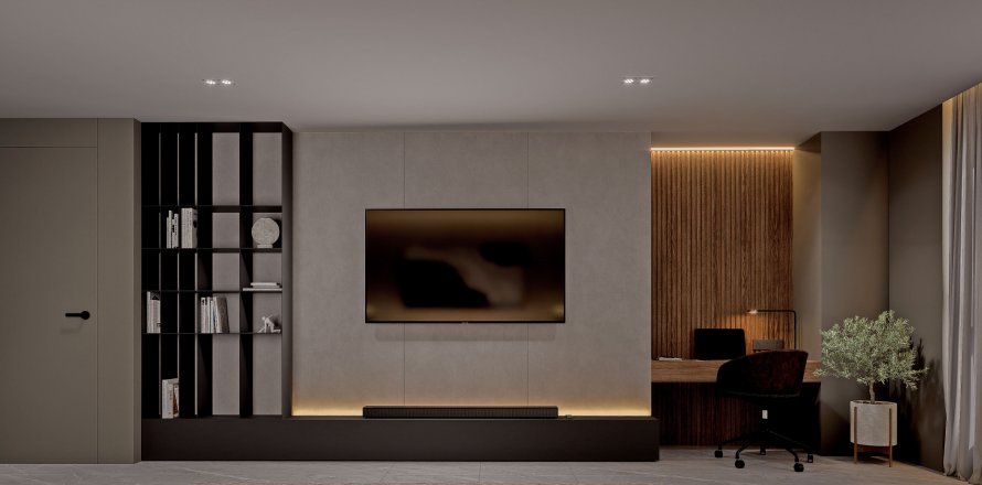 Квартира в Паттайе, Таиланд с 4 комнатами  № 123285